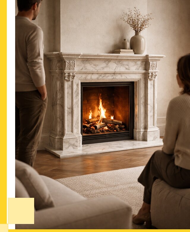 Мраморные камины под ключ в Камышине от 256900 р. | ЭриданКмш