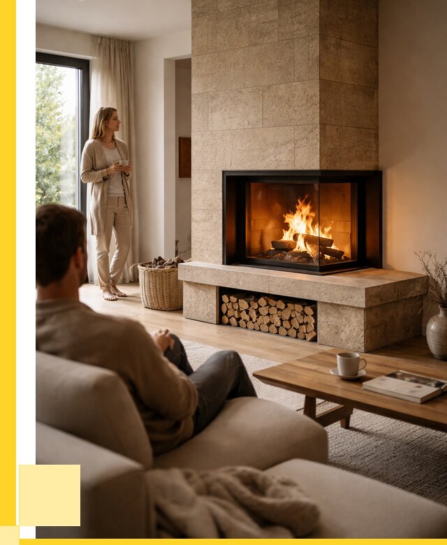 Угловые камины из кирпича установка в Камышине от 154140 р. ЭриданКмш