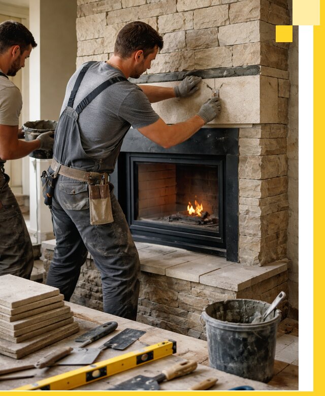 Проектирование и установка открытых каминов в Камышине