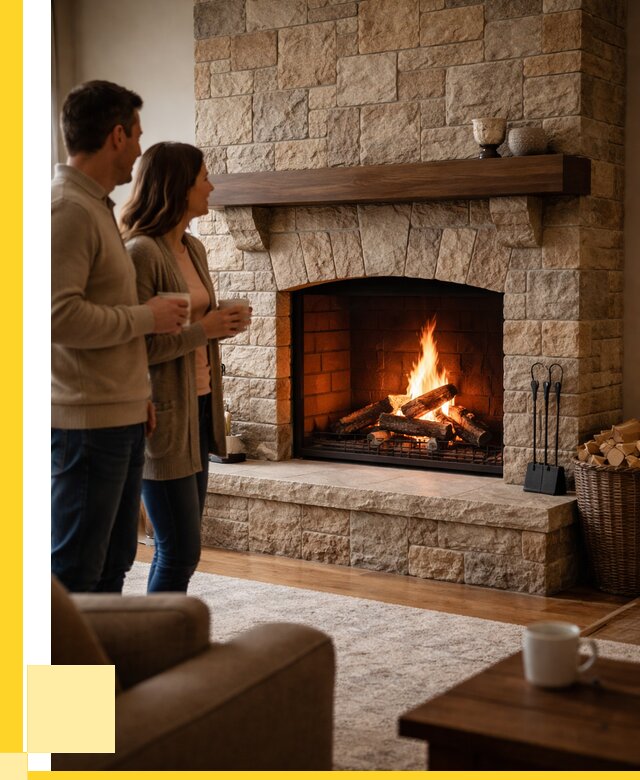 Каменные камины на заказ в Камышине от 184968 р. | ЭриданКмш