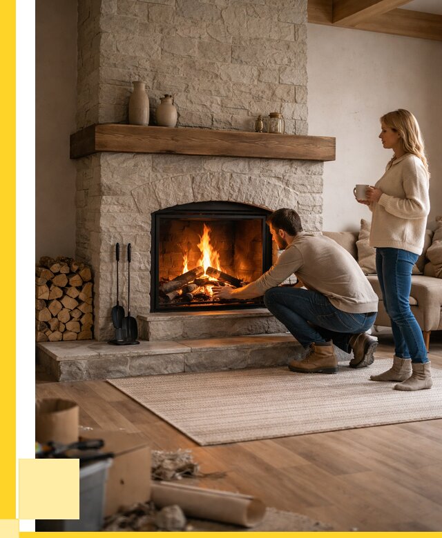 Камины для загородного дома в Камышине от 359660 р., ЭриданКмш