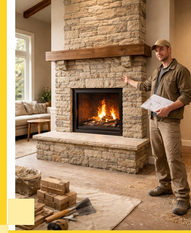 Камины под ключ в Камышине от 184968 р. | ЭриданКмш — установка