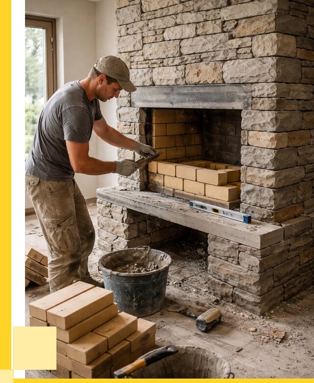 Кладка каминов и камина в Камышине от 25690 р. ЭриданКмш