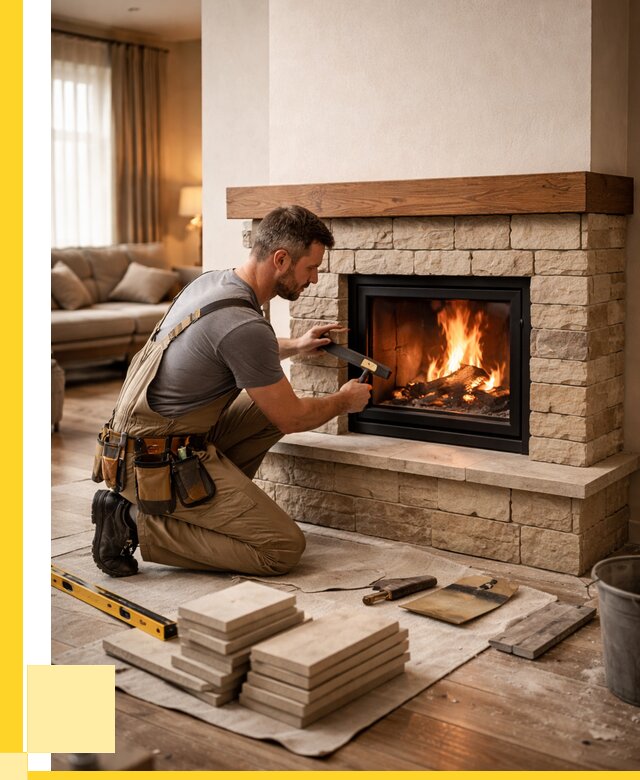 Строительство каминов в Камышине от 154140 р., ЭриданКмш - под ключ