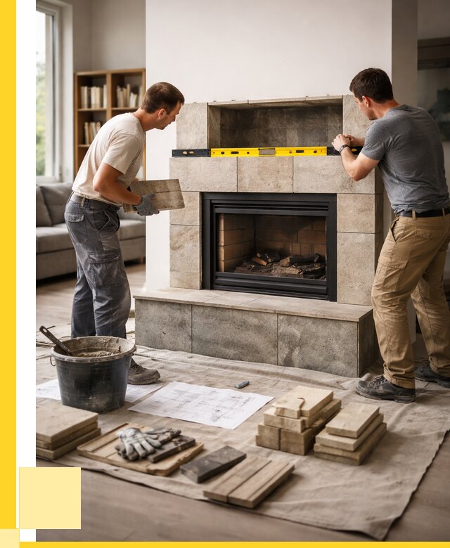 Монтаж каминов и установка в Камышине от 46242 р. | ЭриданКмш