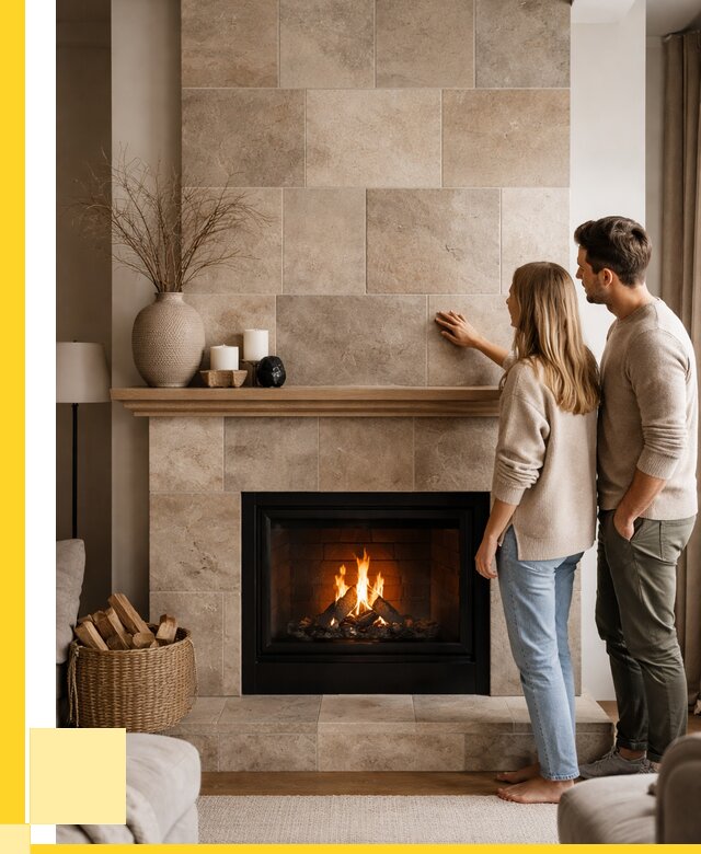 Облицовка каминов керамогранитом в Камышине от 4624 р. | ЭриданКмш