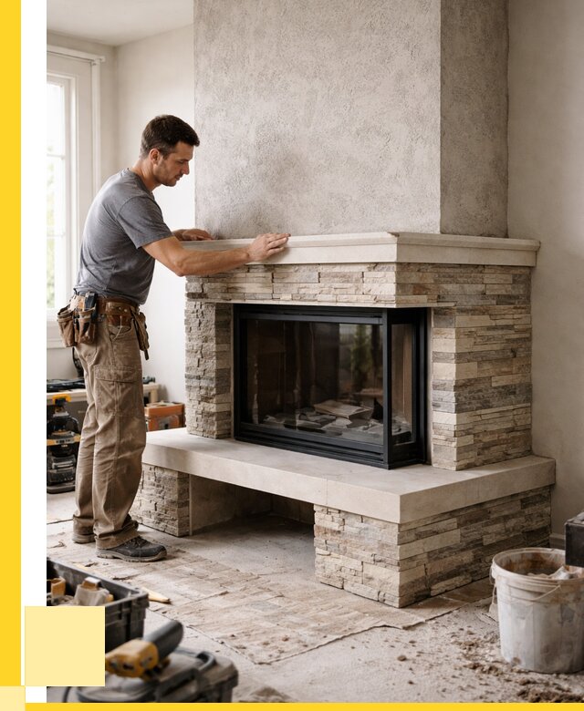 Изготовление каминов под ключ в Камышине от 154140 р. | ЭриданКмш