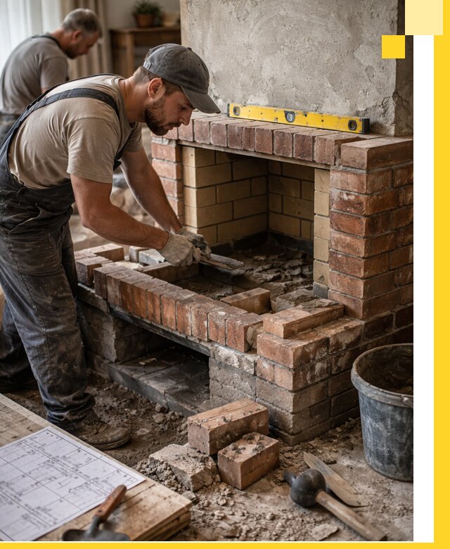 Изготовление и установка каминопечей под ключ в Камышине