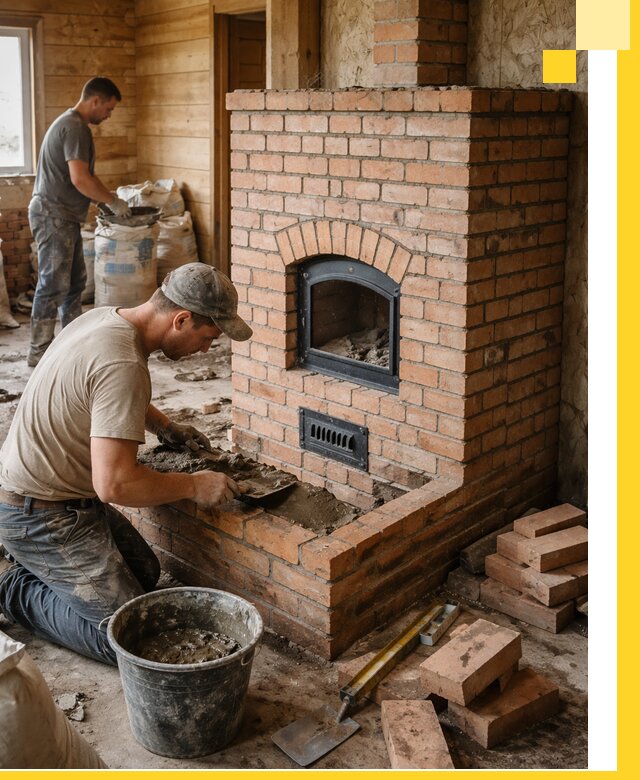 Профессиональное строительство печей в Камышине под ключ