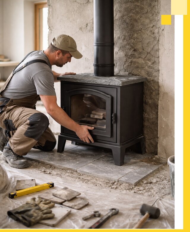 Профессиональный монтаж печей и каминов в Камышине под ключ