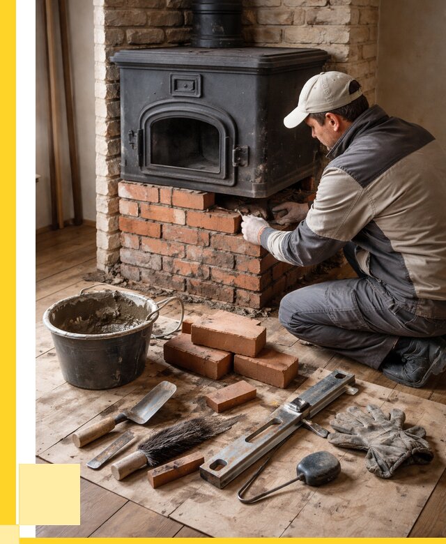 Ремонт печей в Камышине от 12331 р., услуги печника ЭриданКмш