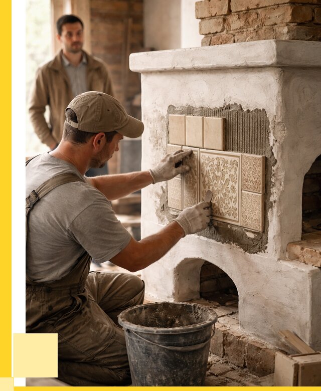 Отделка печей и банных печей в Камышине от 35966 р. | ЭриданКмш