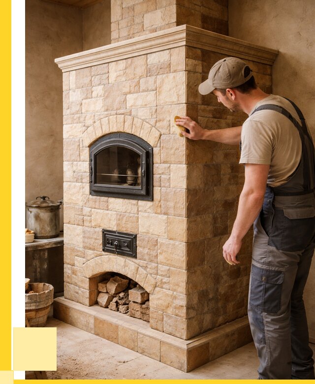 Облицовка печей в Камышине от 4624 р. под ключ | ЭриданКмш