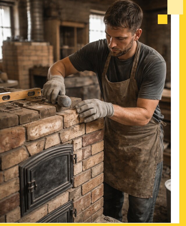 Изготовление печей на заказ в Камышине с проектом и монтажом