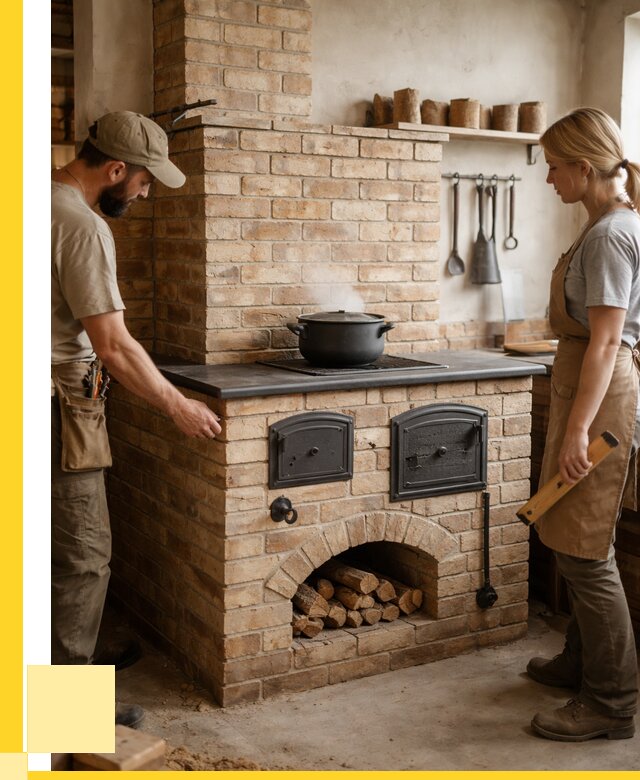 Варочно отопительные печи в Камышине от 92484 р. | ЭриданКмш