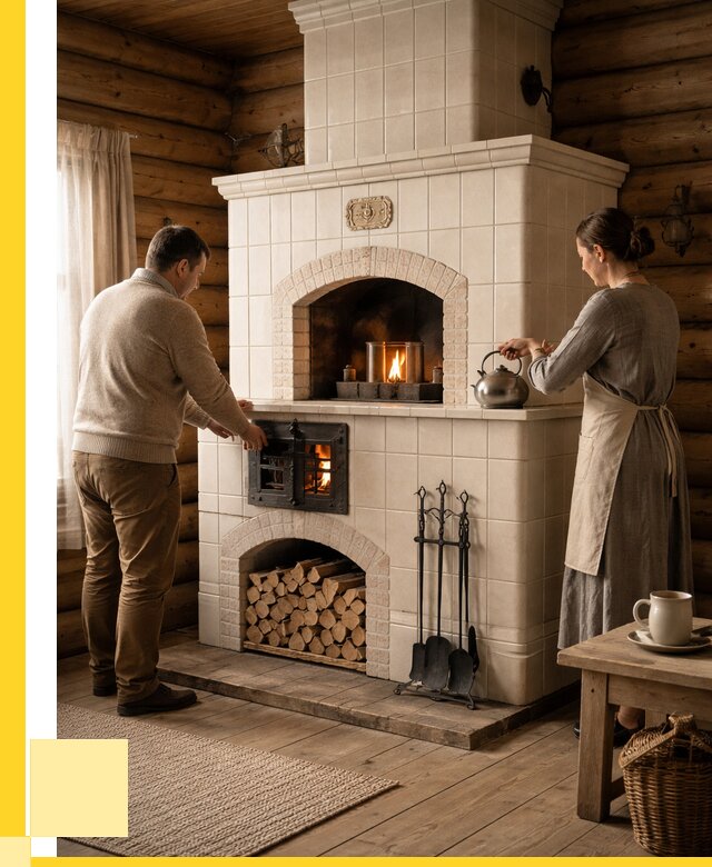 Русские печи в Камышине: установка от 154140 р. ЭриданКмш