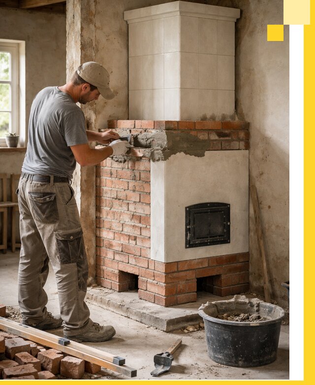 Изготовление и установка печей-голландок под ключ в Камышине