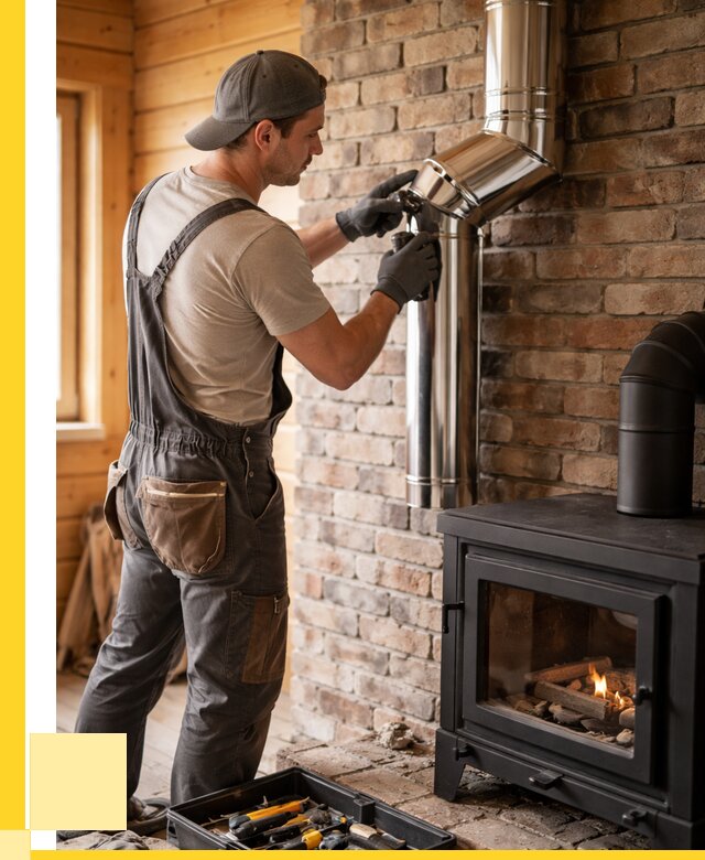 Монтаж дымоходов для печей в Камышине от 7707 р. | ЭриданКмш