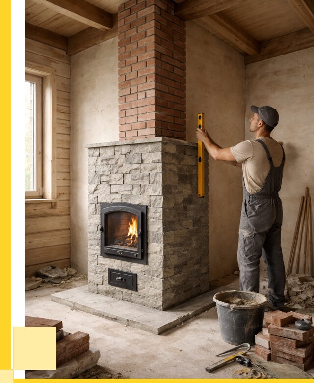 Печи и дымоходы под ключ в Камышине от 46242 р., ЭриданКмш