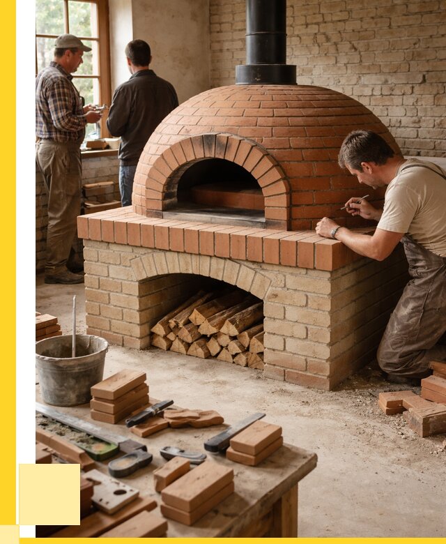 Помпейская печь дровяная для пиццы в Камышине | ЭриданКмш от 205520 р.