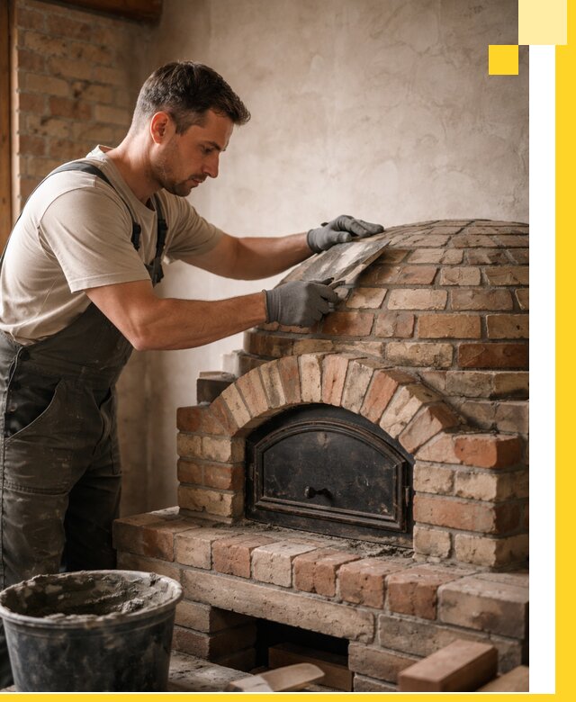 Изготовление и монтаж помпейских печей на заказ в Камышине