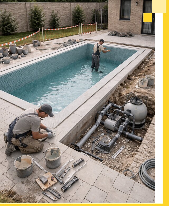 Строительство бассейнов под ключ в Камышине: проекты и монтаж