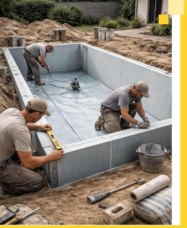 Профессиональный монтаж бассейнов под ключ в Камышине с гарантией