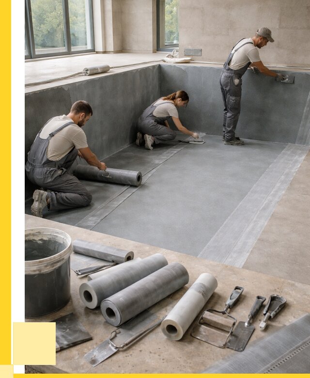 Гидроизоляция бассейнов в Камышине от 2055 р., ЭриданКмш