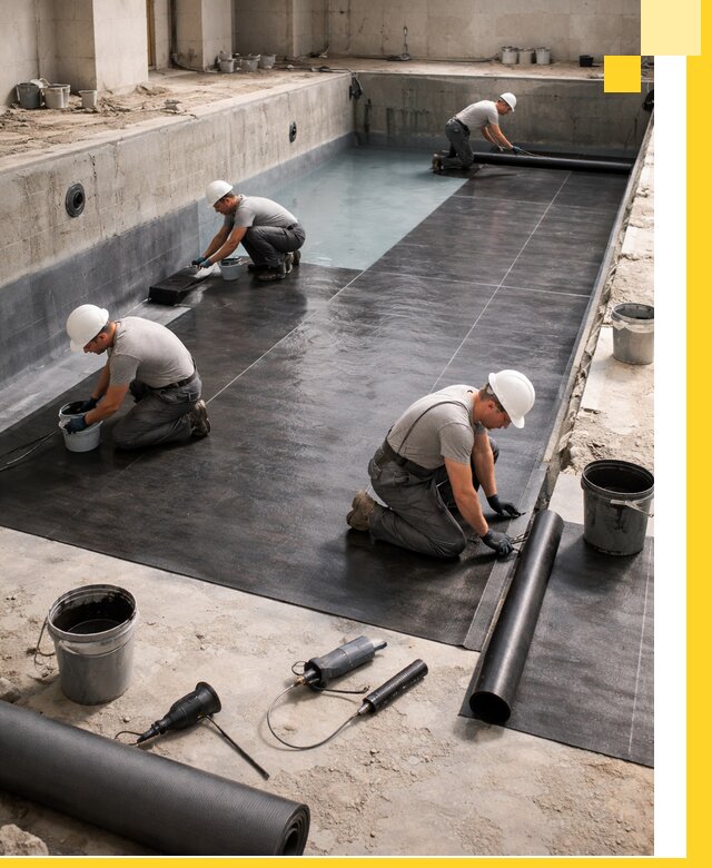 Профессиональная гидроизоляция бассейнов и чаш в Камышине под ключ