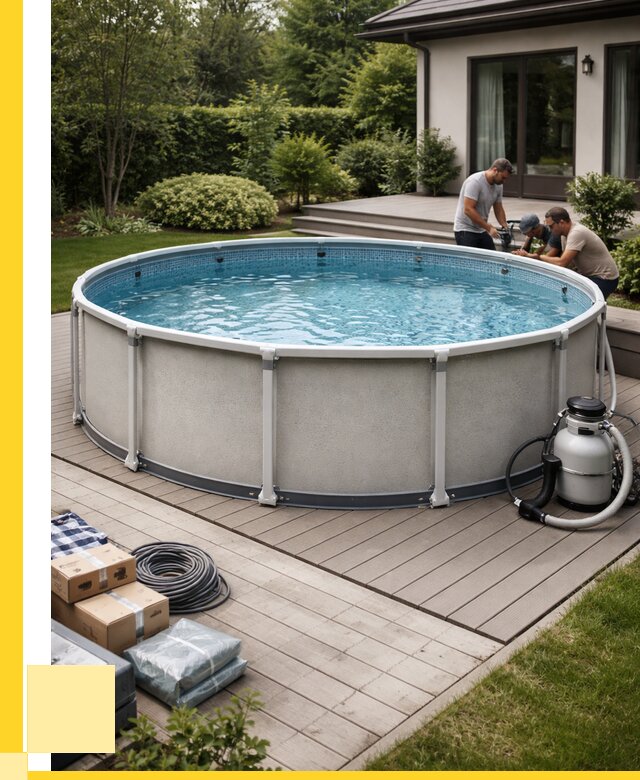 Купить каркасные бассейны в Камышине от 46242 р. | ЭриданКмш