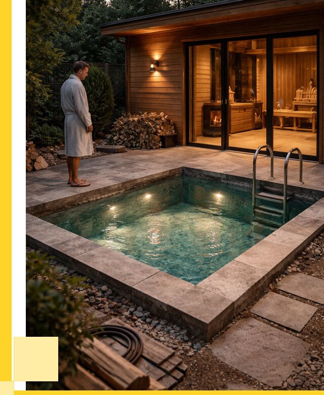 Бани с бассейном под ключ в Камышине от 97622 р. | ЭриданКмш