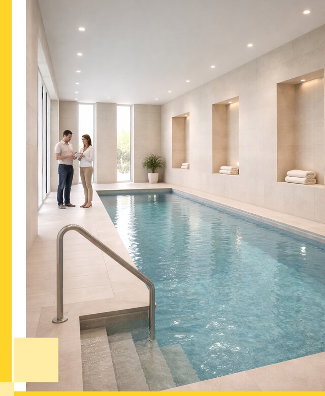 Бассейны в помещении под ключ в Камышине от 1541400 р. | ЭриданКмш