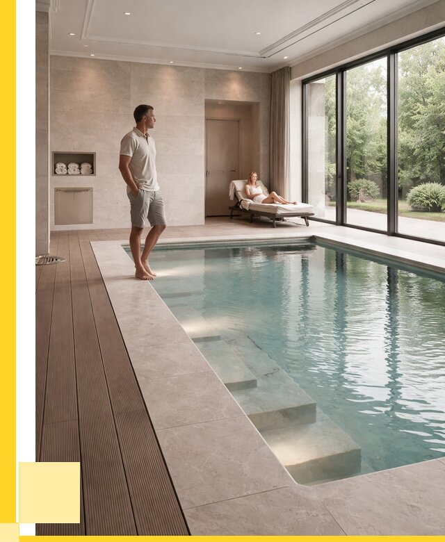 Бассейны в коттедже под ключ в Камышине от 1233120 р. | ЭриданКмш