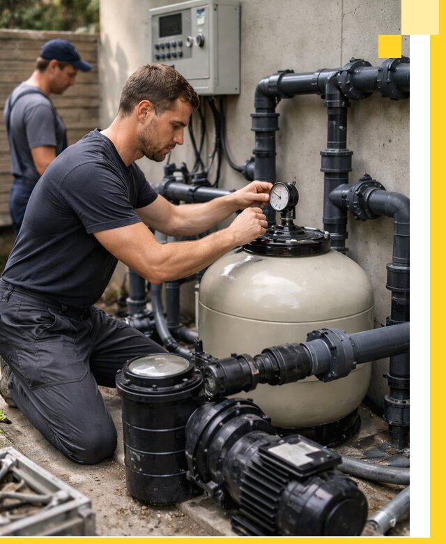 Поставка и монтаж фильтровального оборудования для бассейнов в Камышине