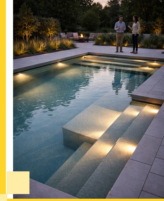 Освещение бассейнов в Камышине под ключ от 25690 р. | ЭриданКмш