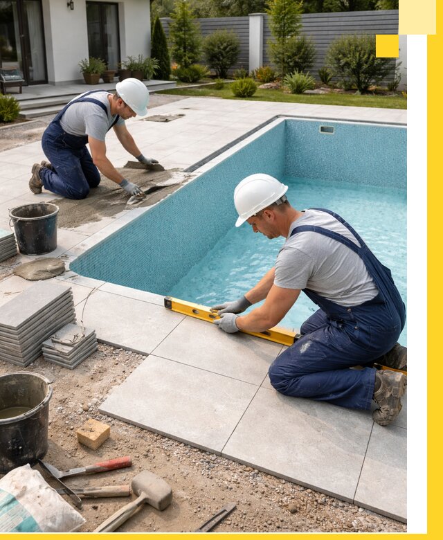 Строительство и монтаж плавательных бассейнов под ключ в Камышине