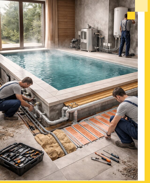 Проектирование и строительство тёплых бассейнов в Камышине