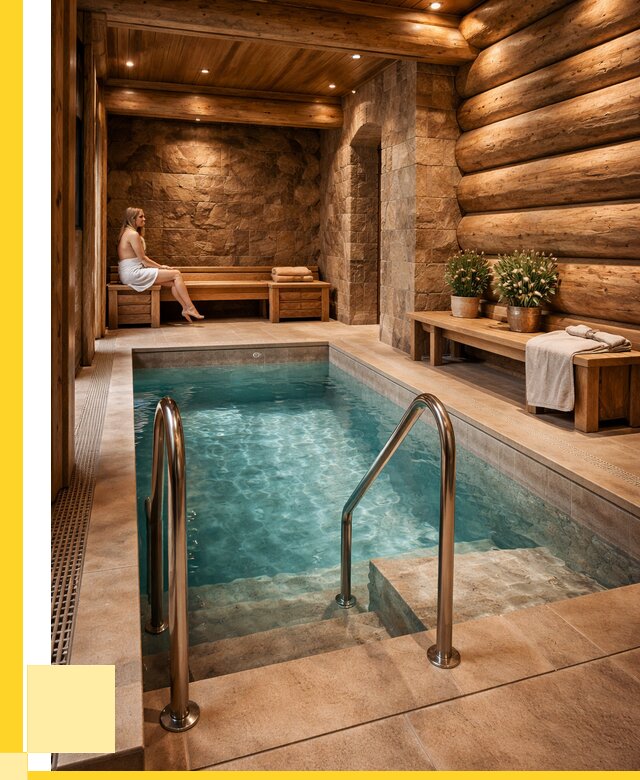 Аренда бани с бассейном в Камышине от 1541400 р. | ЭриданКмш