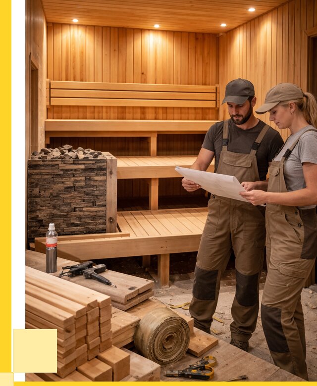 Строительство саун в Камышине под ключ от 256900 р., ЭриданКмш