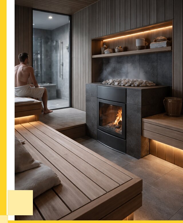 Проект сауны в частном доме в Камышине от 35966 р. | ЭриданКмш