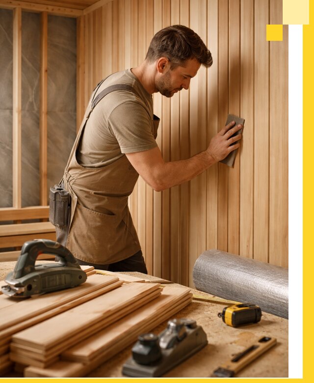 Профессиональная отделка саун и парных под ключ в Камышине