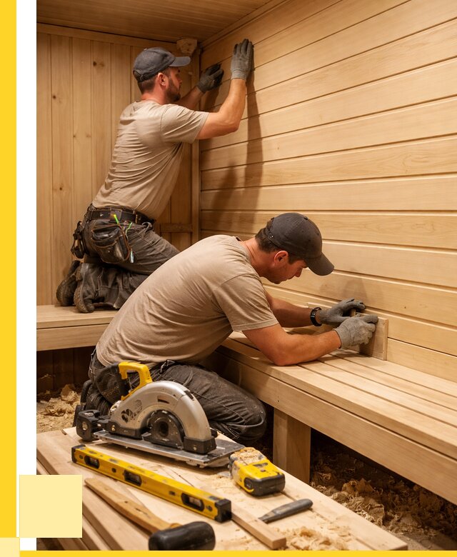 Обшивка саун вагонкой в Камышине от 2569 р. | ЭриданКмш