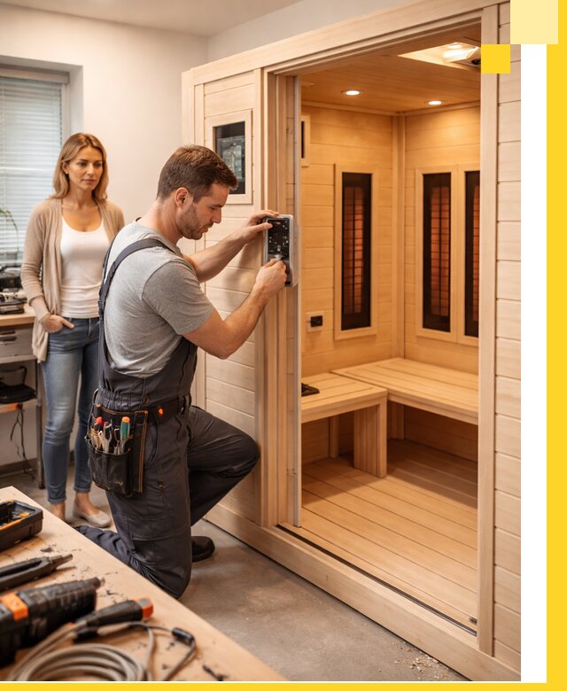 Инфракрасные сауны под ключ в Камышине продажа и установка