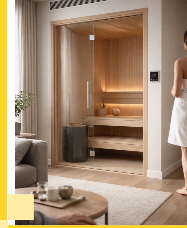 Сауна в квартире под ключ в Камышине от 123312 р. ЭриданКмш