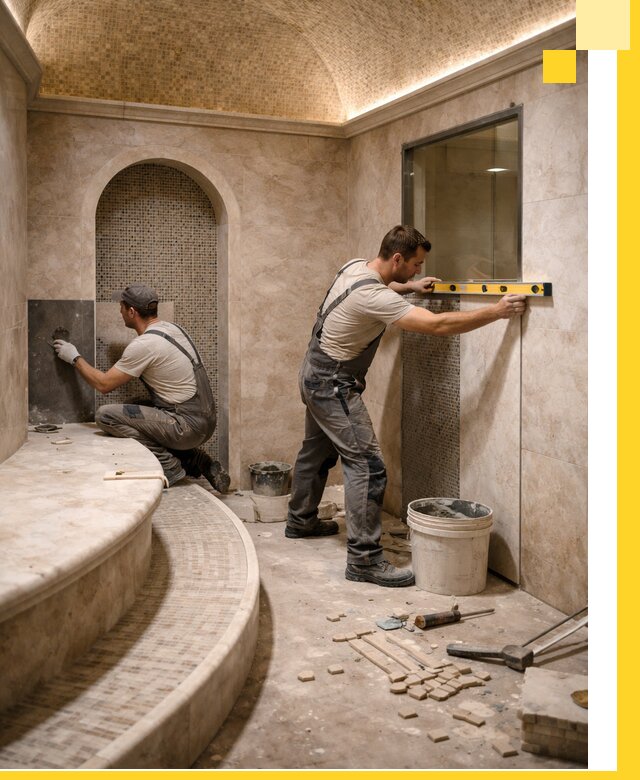 Проектирование и строительство саун с хамамом под ключ в Камышине