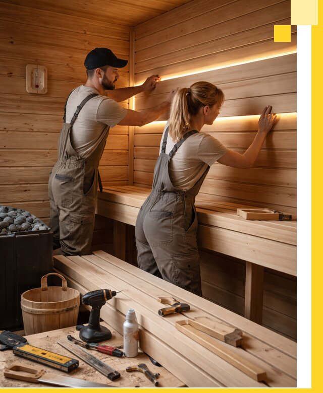 Дизайн саун и бань под ключ с индивидуальным проектом в Камышине