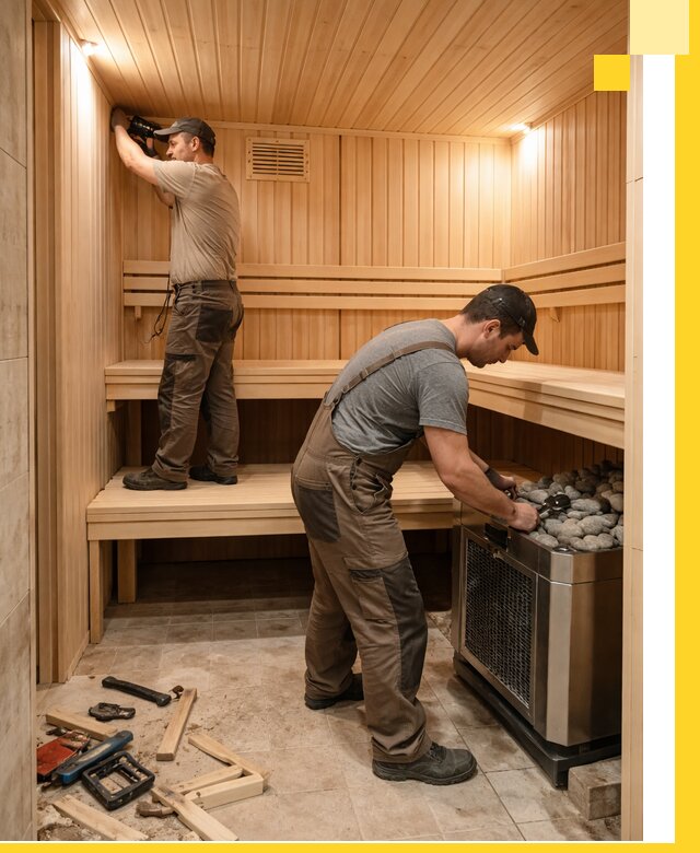 Купить сауну под ключ в Камышине с монтажом и гарантией