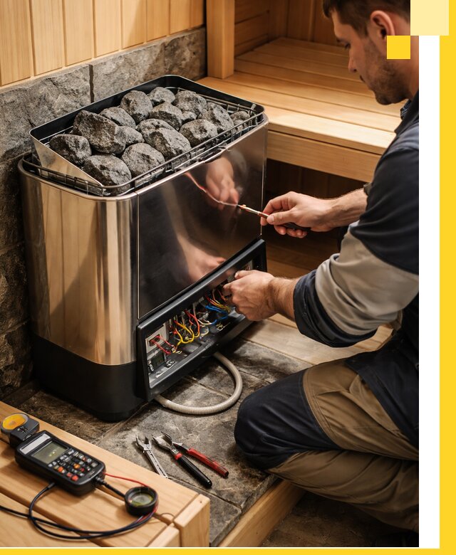 Продажа и установка электрокаменок для саун в Камышине