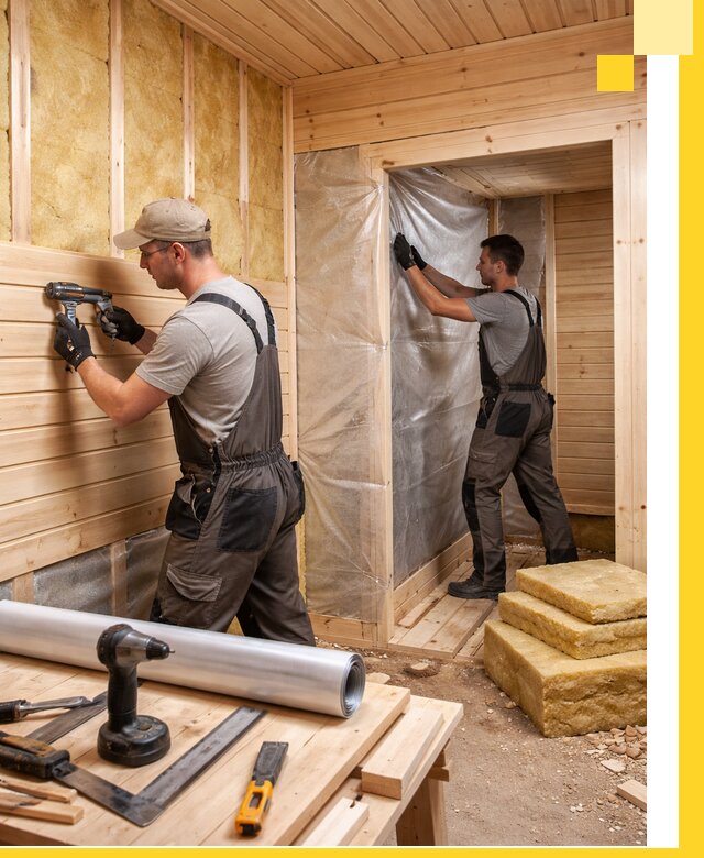 Бани под ключ в Камышине с проектом и полным монтажом