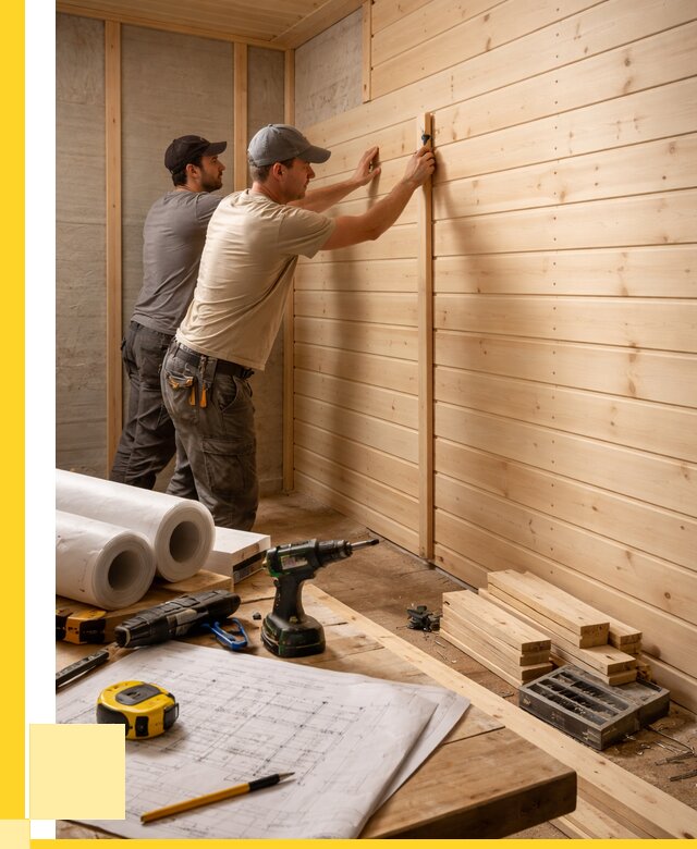 Обшивка бани вагонкой в Камышине от 1233 р., ЭриданКмш